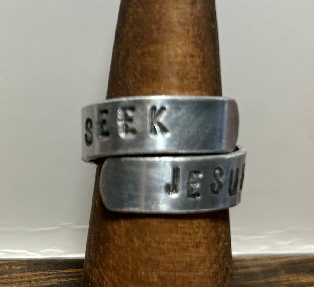 The “Seek Jesus” Ring