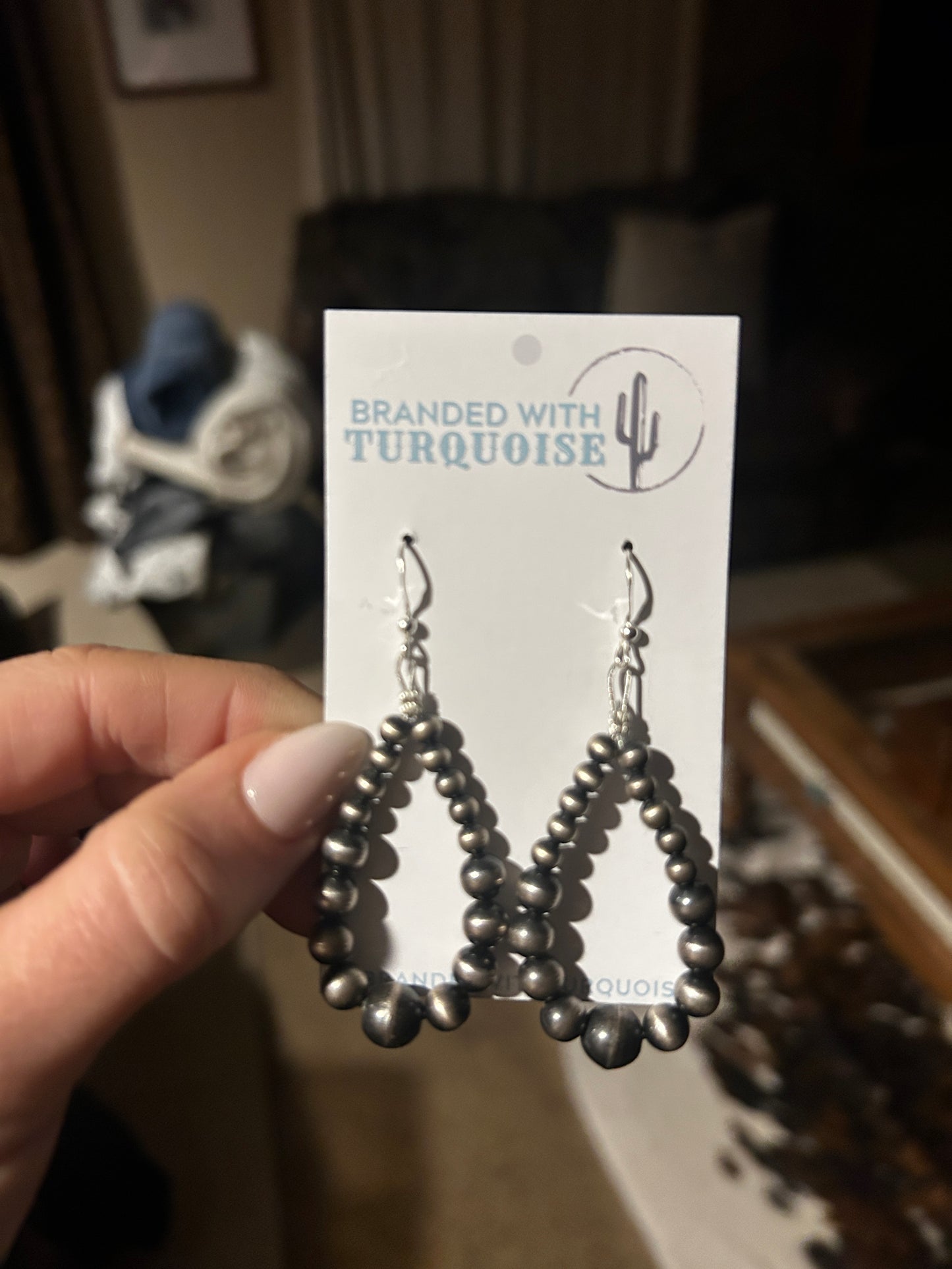 Navajo Pearl Earrings