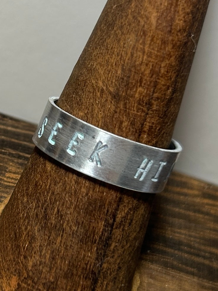 The “Seek Him” Ring