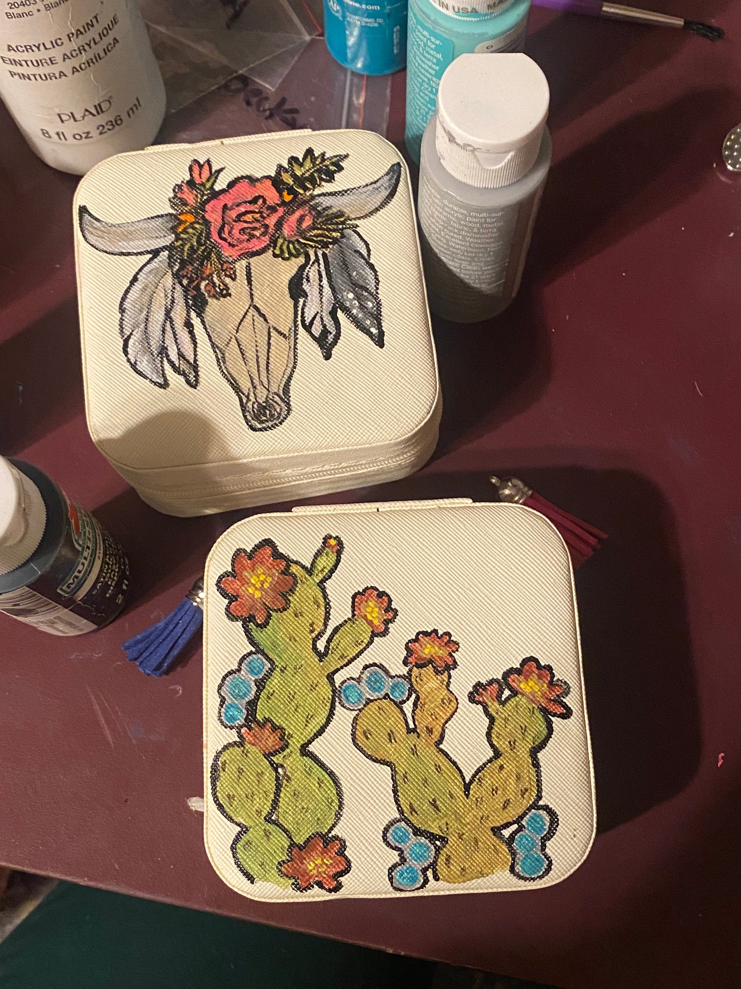 Cactus Jewelry Case