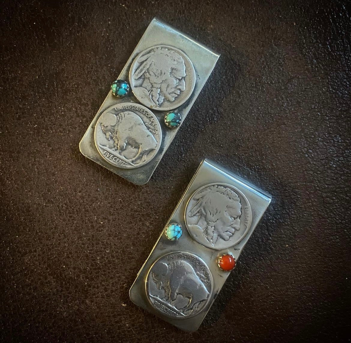 Buffalo Nickel Money Clip