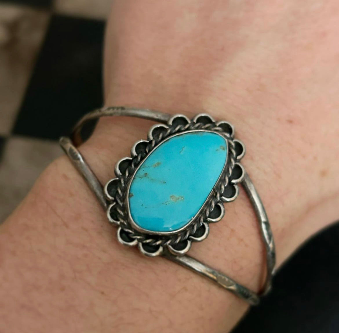 Sleeping Beauty Turquoise Cuff