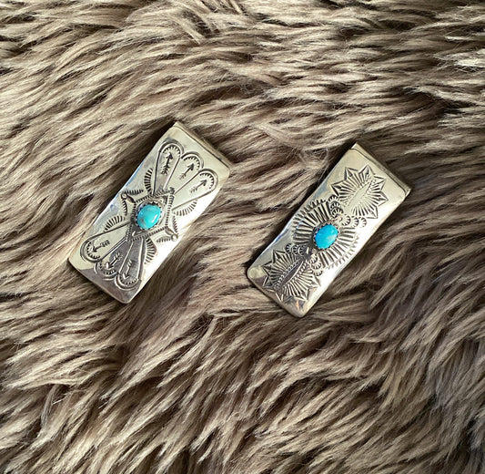 Vintage Turquoise Money Clip