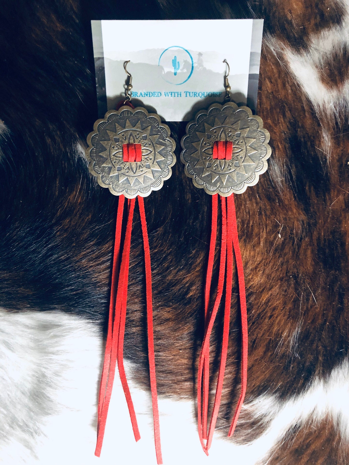 The "Gypsy" Earrings in Fringe