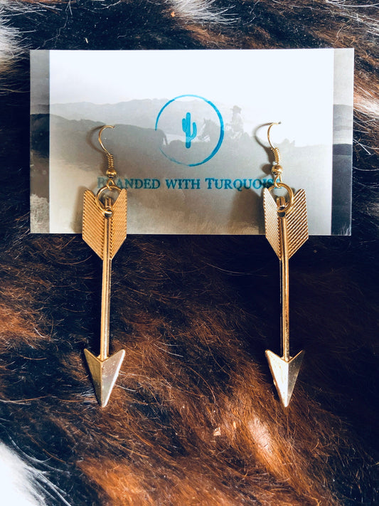 The "BJ" Earrings in Gold