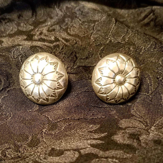 Silver Concho Studs